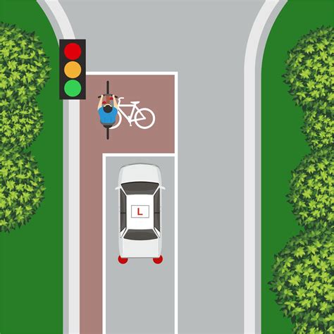 traffic light cycle lane box rules